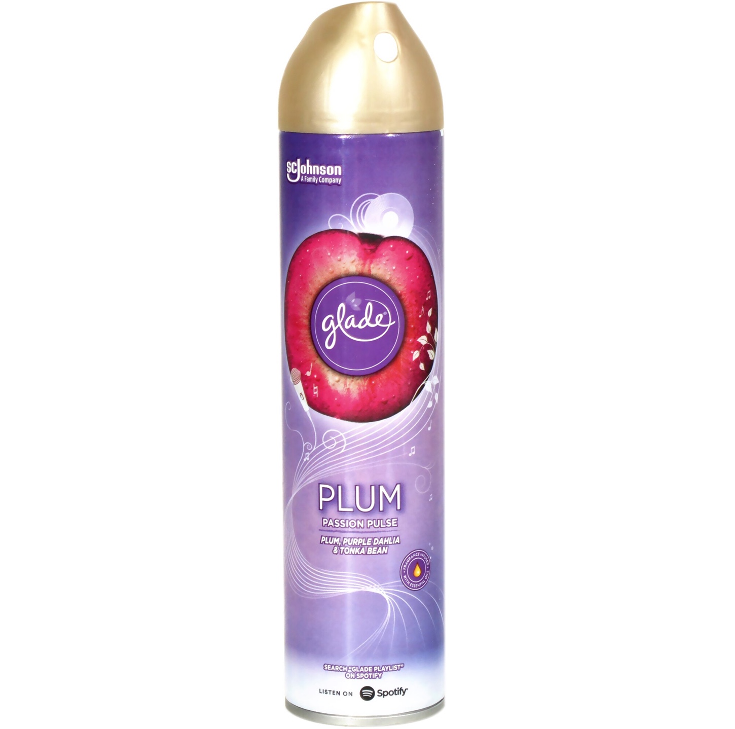 SPRAY CAMERA ODORIZANT GLADE 300ml - PLUM